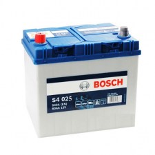 Bosch S4025 12V 60AH Αριστερή Χανιά Ρέθυμνο Ηράκλειο